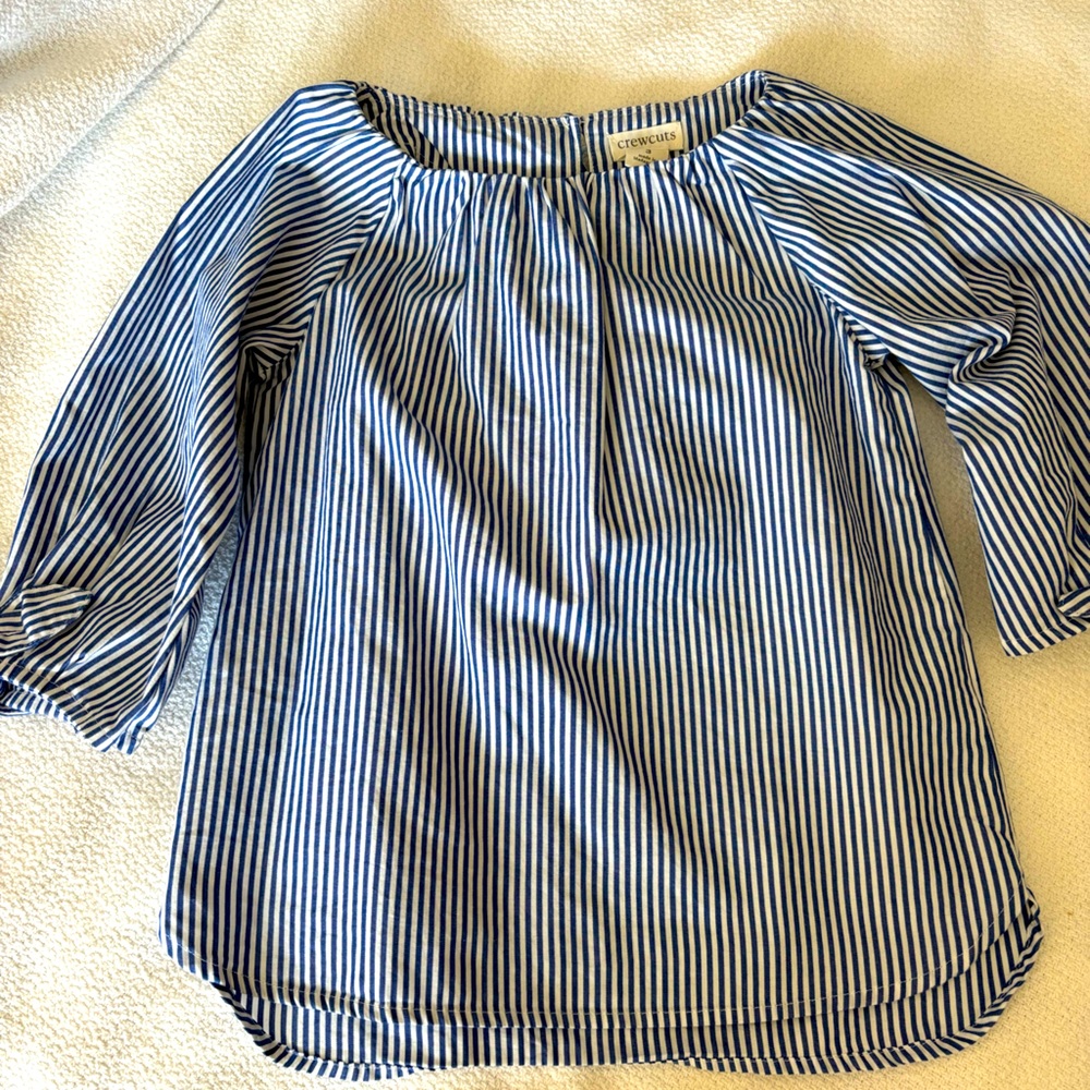 Crewcuts Pinstripe Top